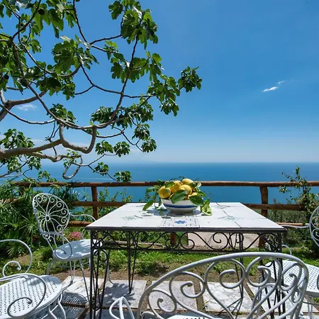 Semesterbostad Casa Deva Coast, With Private Garden Overlooking The Sea Amalfi