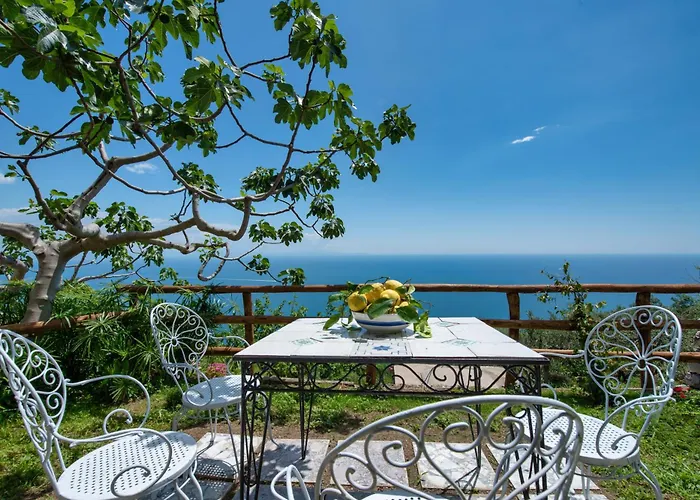Semesterbostad Casa Deva Coast, With Private Garden Overlooking The Sea Amalfi